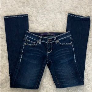 Ed Hardy jeans easy rise boot size 24